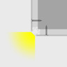 Plaster-In Recessed Outer Corner LED Aluminium Channel - 4822-PROJECTION2__83030__61488.jpg