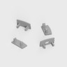 Set of 4 End Caps for Standard 17 x 8mm Aluminium Channel, Silver - 178-ENDCAP-1__54718__68092.jpg
