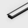 Set of 4 End Caps For Standard With Trim Aluminium Profile, Black - 2193-ENDCAP-BLK-2__17219__09679.jpg