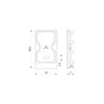 Pack of 10 Endcaps for 23x25mm Aluminium Channel with Box Click Diffuser, End Cap, Silver - 2325-BENDCAP__65584.jpg