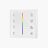 Battery Powered RGB/RGBW Wall Plate White + 5-in-1 Receiver Bundle - 4 Zone - PSCONN-BPRGBWWALL_Wall_Plate_White__36598.jpg