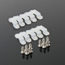 Mounting Clips for IP67 COB LED Tape. Pack of 10 Silicone Clips with Screws. - IP67_Clips__80894__41872__27123.jpg