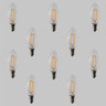 Pack of 10 Candle C35 LED Filament Bulbs - E14 - 400lm - 2700K Very Warm White - Dimmable - TL-C35-4D_E14_OFF__29533__95845__37025.jpg
