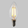 Pack of 10 Candle C35 LED Filament Bulbs - E14 - 400lm - 2700K Very Warm White - Dimmable - TL_C35F_4D_B15_ON_copy_Base_1B_-_Warmer_Edit__87294__11485__17633.jpg