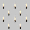 Pack of 10 Flame Tip Candle CA35 LED Filament Lamps - B22 - 400lm - 2700K Very Warm White - EasyDim - TL-CA35-4D-B22-ON__16089__58788__06611.jpg
