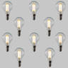 Pack of 10 Golf Ball G45 LED Filament Lamps - E14 - 400lm - 2700K - EasyDim - TL-GOLF-4D-E14_ON_x_10__98822__96764__99318.jpg