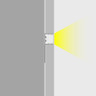 Tile-in Aluminium Profile, 2 Metre Length with Diffuser, 33 x 11mm - 3311-PROJECTION2__68696__88514.jpg