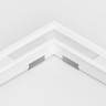 90 Degree Angled Connector for 23x 20mm Connectable Aluminium Channel, White - 2320-90DEG-WHT-2__76090__77816.jpg
