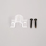 Mounting Clip PC L25mm with screws for 25mm² 360 Bend LED Neon Flex - NEON36025-CLIP__63494__75019__21211.jpg