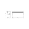 Tagra | IP68 | 24V | Architectural | Horizontal Bend LED Neon Flex | 16x17mm | 12.0W p/m | White - TL-NEON-ARCPTV_16X17__80173.jpg