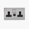 Varilight | 2-Gang | 13A | Switched Socket with USB-A x2 - XDS5U2SBS.jpg