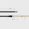 Cut to Size | IP20 | 24V | Professional | LED Strip Light | 120 LEDs p/m | 10.6W p/m | Single Colour - CTO-PS24-120_DIMS.jpg