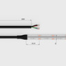 Cut to Size | IP20 | 24V | Toning Professional COB | LED Strip Light | 840 LEDs p/m | 18.5W p/m | RGB+W - CTO-TP24-RGBWCOB_DIMS.jpg