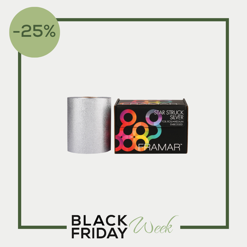 Embossed Roll Silver Medium