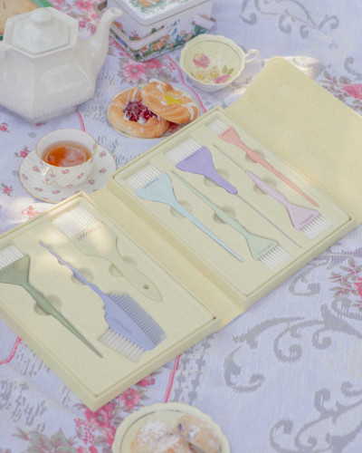 Tea Party Color Brush Set Limited Edition - Set pennelli professionali edizione limitata ADI S.R.L. - Store 1