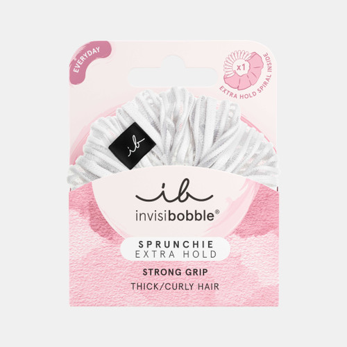 IB SPRUNCHIE EXTRA HOLD Pure White ADI S.R.L. - Store 1