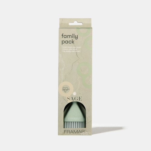 FRAMAR FAMILY PACK BRUSH SET Neutral Sage 3pz ADI S.R.L. - Store 1
