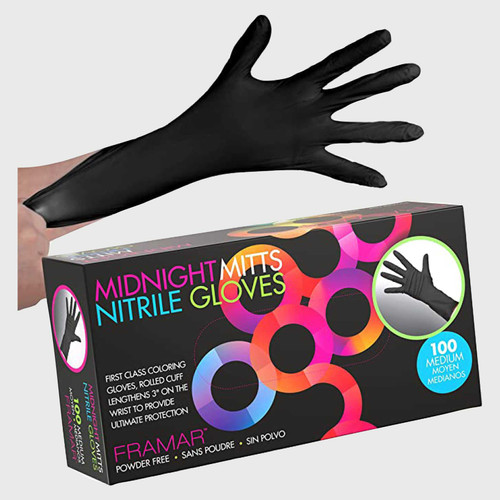 FRAMAR GLOVES Midnight Mitts Nitrile M ADI S.R.L. - Store 1