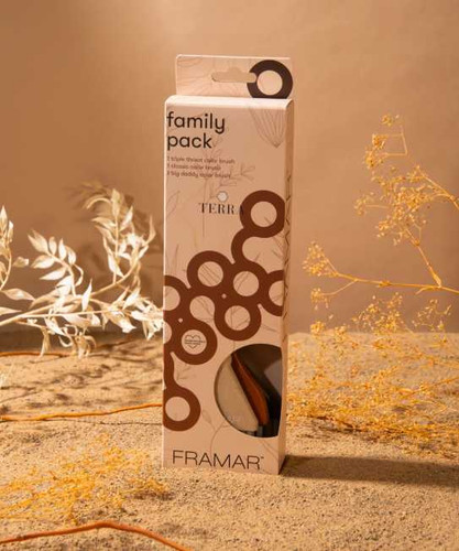 FRAMAR Family Pack Brush Set Terra ADI S.R.L. - Store 1