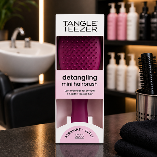 The Ultimate Detangler Mini Electric Raspberry