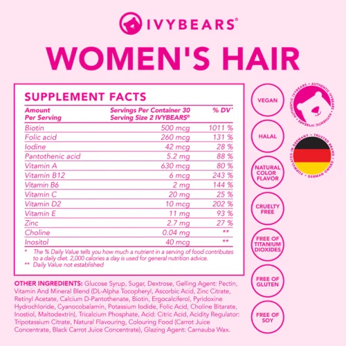 6 pezzi - Kit Women Hair