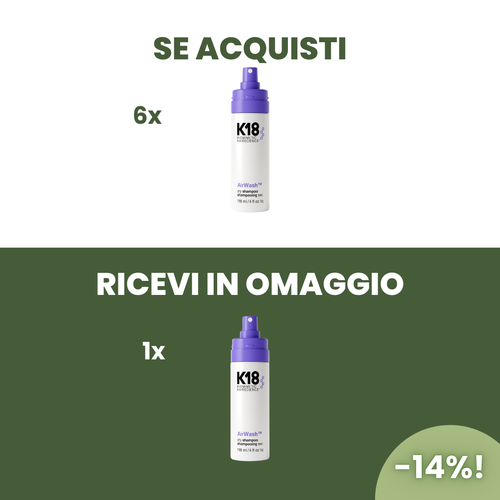 K18 PROMO AIRWASH 6+1
