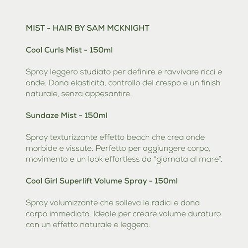 STARTING KIT HAIR BY SAM MCKNIGHT