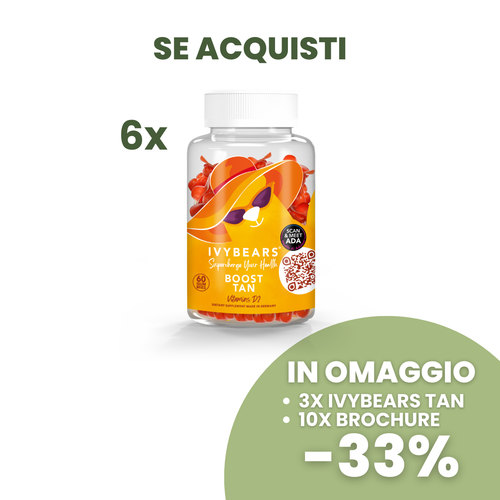 PROMO IVYBEARS - TAN 6+3