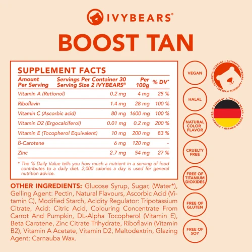 PROMO IVYBEARS - TAN 6+3