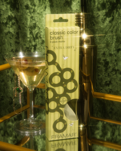Extra Dirty Classic Color Brush Set - Set pennelli professionali per servizio colore 3pz.