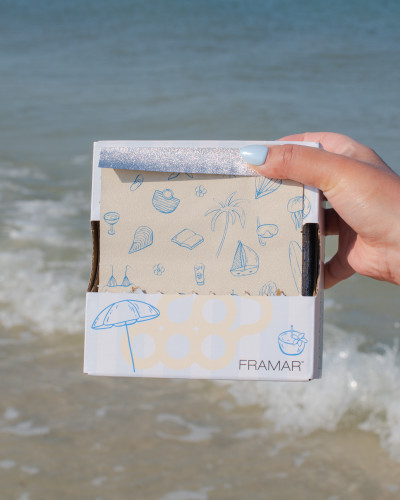 Framar Pop Up Beach Bum  - Cartine pretagliate per colore capelli 5x11 - 500pz.