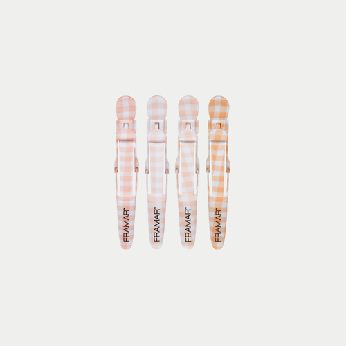 Peach Please Gator Grips - Mollette professionali per servizio colore 4pz.
