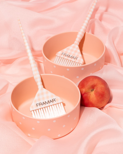 Peach Please Big Daddy Brush Set - Set pennelli professionali per servizio colore 3 pz.