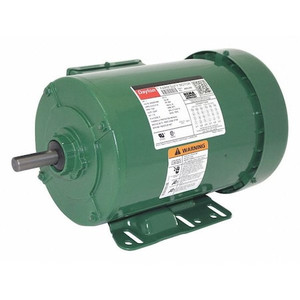 General Purpose Farm Duty Motor, 3-Phase, 1 HP, 208-230/460V AC, 1,725 Nameplate RPM, 56H Frame - 48ZJ98