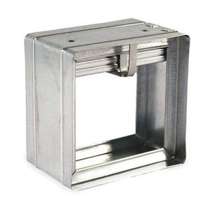 Square Fire Damper, 5-3/4 In. W, 165 Deg F - 2TGA1