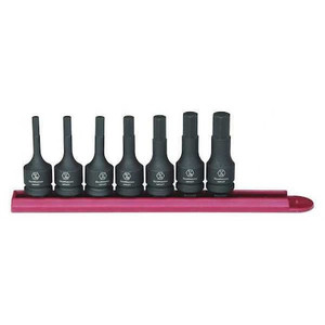 7 Piece 3/8" Drive Hex Bit Impact SAE Socket Set - 84913
