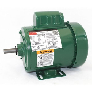 High Torque Farm Duty Motor, Capacitor-Start, 1/2 HP, 115/230V AC, 1,725 Nameplate RPM, 56 Frame - 6K714