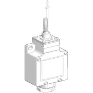 Limit Switch, Whisker, Spring Return, 1NC/1NO, 10A @ 240V AC - XCKL106