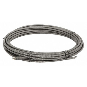 Drain Cleaning Cable, 1/2 In. x 75 ft. - 37862