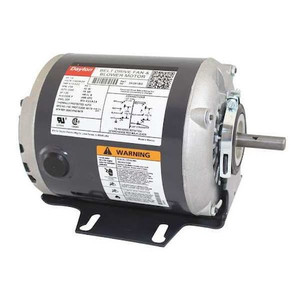 Split-Phase Belt Drive Motor, 1/4 HP, 48 Frame, 115/208-230V AC Voltage, 1,725 Nameplate RPM - 3K091
