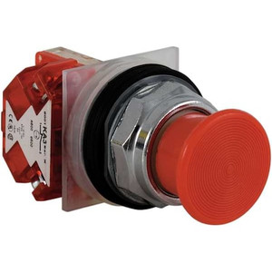 Non-Illuminated Push Button, 30 mm, 1NC, Red - 9001KR24RH6