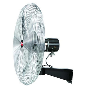 Standard-Duty Quiet-Design Industrial Fan 24" Oscillating, 115VAC, 3125/4356/5387 CFM - 20953