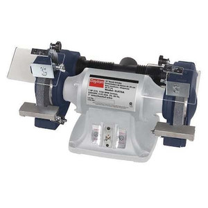 Bench Grinder, 10 in Max. Wheel Dia, 1 in Max. Wheel Thickness, 36/60 Grinding Wheel Grit - 2LKT3