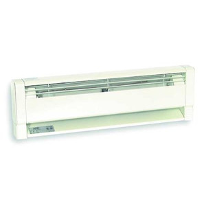 70" Hydronic Electric Baseboard Heater, White, 1500W, 120V - 3ENA3