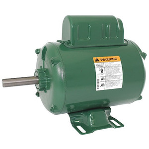 Agricultural Fan Motor, Permanent Split Capacitor, 1/2 HP, 115/230V AC, 850 Nameplate RPM, 56Z Frame - 1YBA6