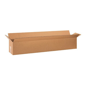 Long Corrugated Boxes, 60" x 10" x , Package Quantity 15, 12" Inside Lg, 10" Inside W, 15 PK - 601010