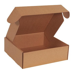 Deluxe Literature Mailer, 14" x 14" x 4", Kraft, 50/Bundle - MFL14144K