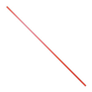 Plastic Twist Ties, 4" x 5/32", Metallic Red, 2000/Case - PMT4R