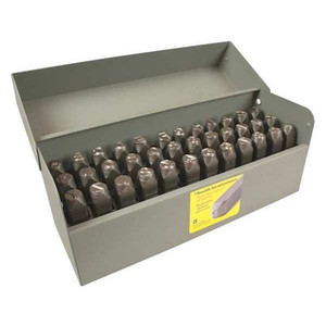 Letter/Number Stamp Set, Rnd Face, 3/32" - 26184