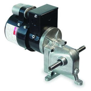 AC Gearmotor, 250.0 in-lb Max. Torque, 1.5 RPM Nameplate RPM, 115/230V AC Voltage, 1 Phase - 1LPZ3